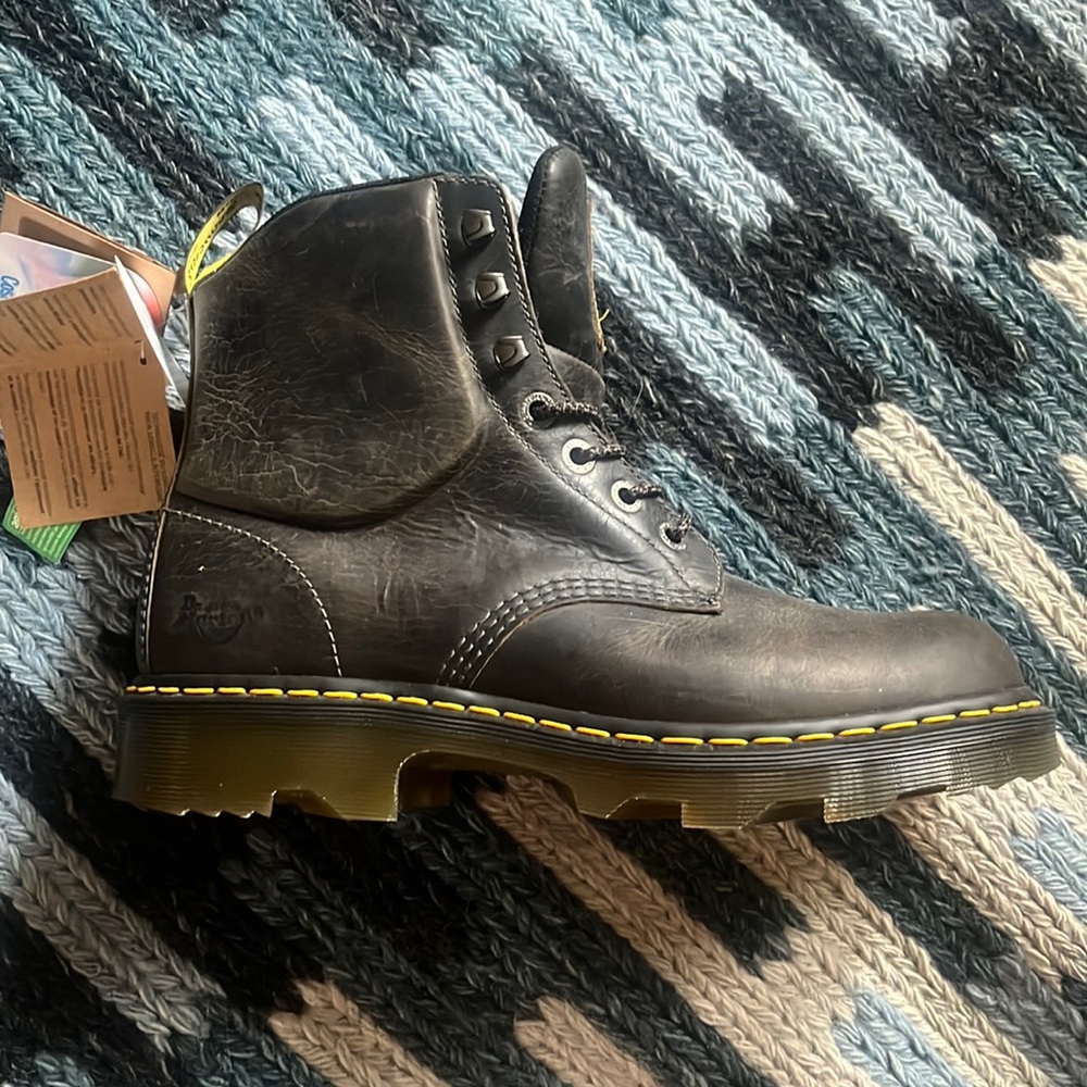 Dr. Martens Crofton Boot Size Men’s 11-Dark brown. Brand new with tags!